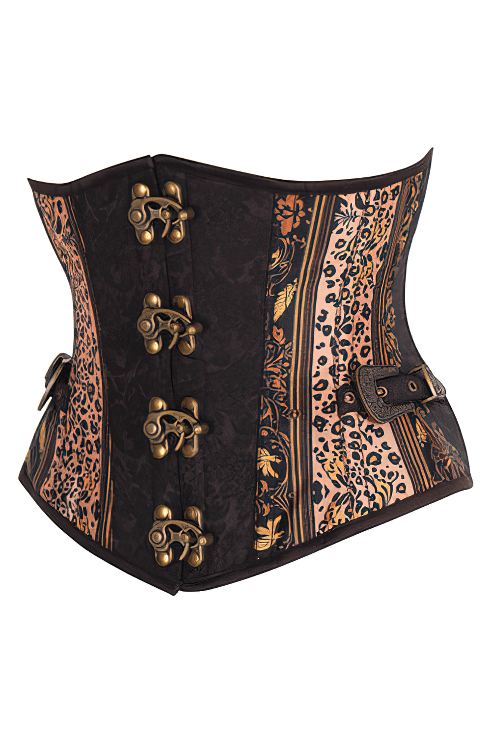 Gothic Enchantment Underbust Corset with Lace-up Detail
