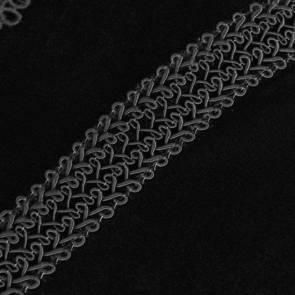 Gothic Hooded Top with Lace-Up Back and Lace Trim