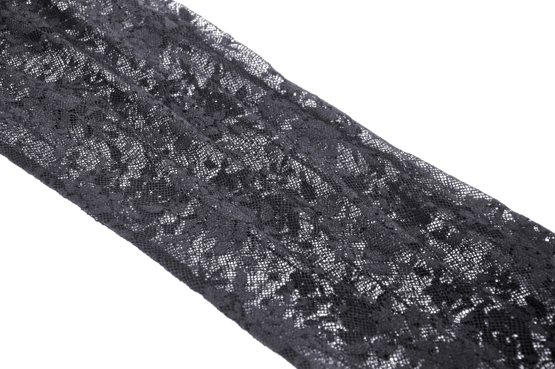 Gothic Lace Bell Bottoms - Stylish and Trendy Flare Pants