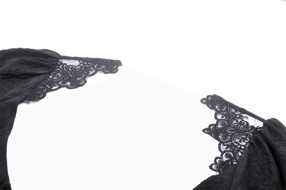 Gothic Lace Bolero - Intricate Evening Elegance