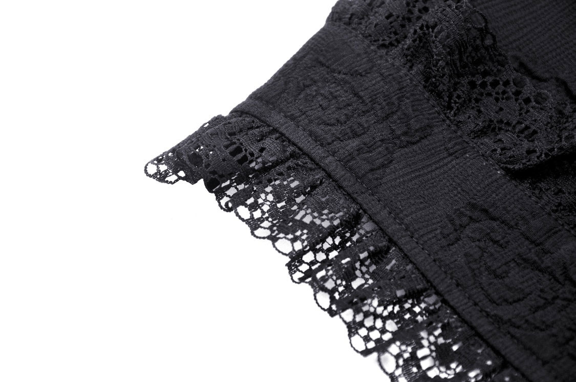 Gothic Lace Bolero - Intricate Evening Elegance