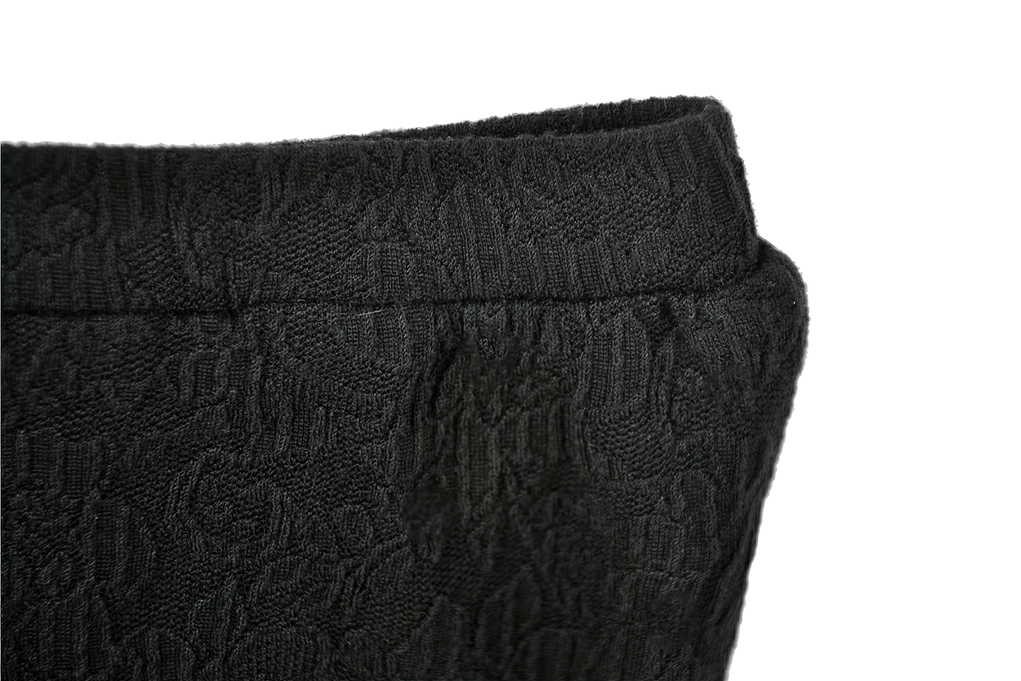 Gothic Lace High-Waist Shorts with Floral Embroidery