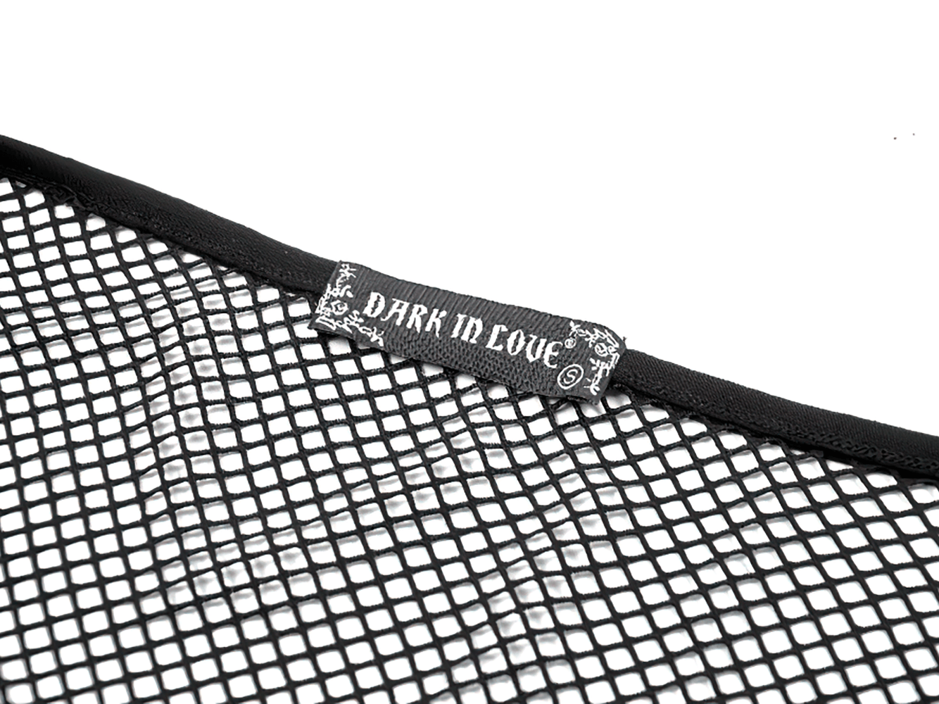 Gothic Mesh Off-Shoulder Long-Sleeved Top for Women