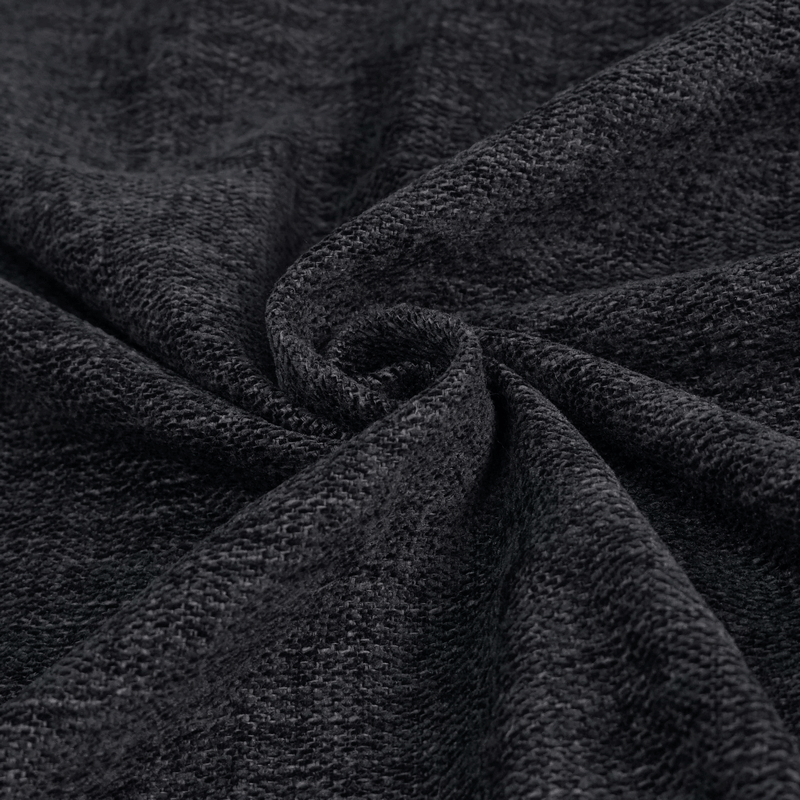 Gothic Mid-Length Coat with Detachable Faux Fur / Men's Warm Zipper Coat with Buttons