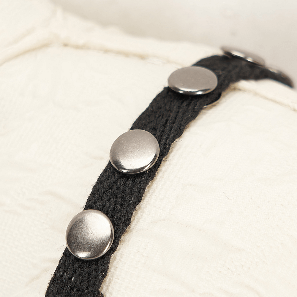 Gothic Punk Bear Plush with Chain and Edgy Detailing