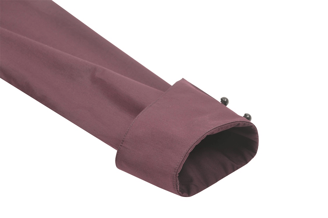 Gothic Victorian Burgundy Ruffled Blouse with Lace Detail