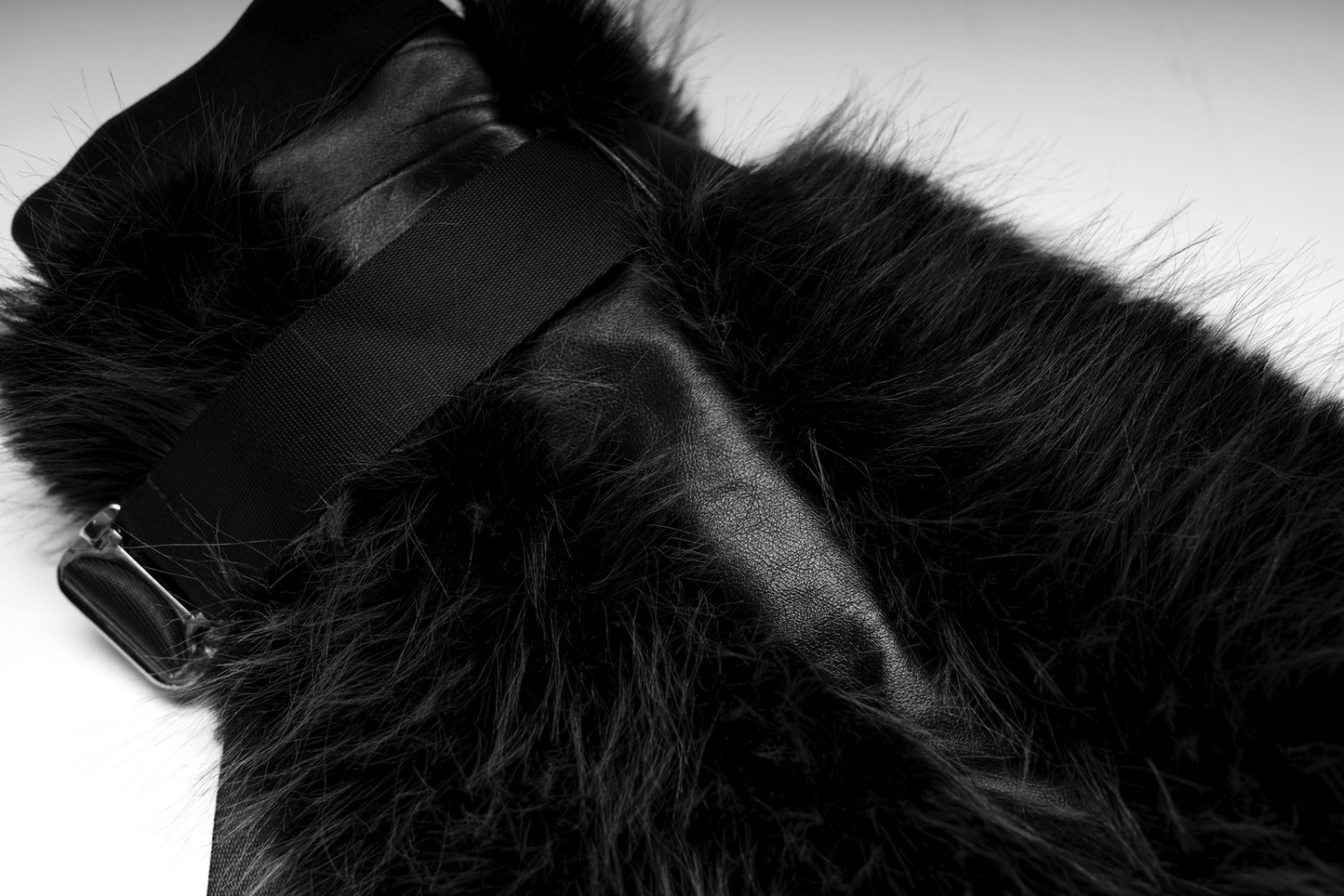 Gothic Warm Leg Warmers with Detachable Loops for Women