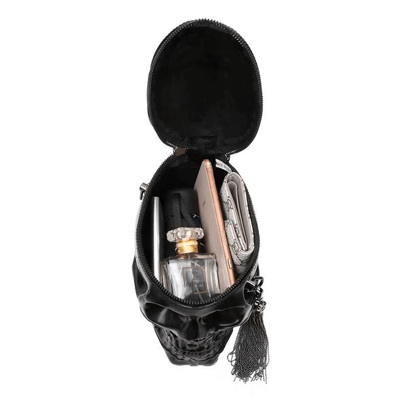 Gothic Women's Bag in Form Skull / Halloween Single Shoulder Bag