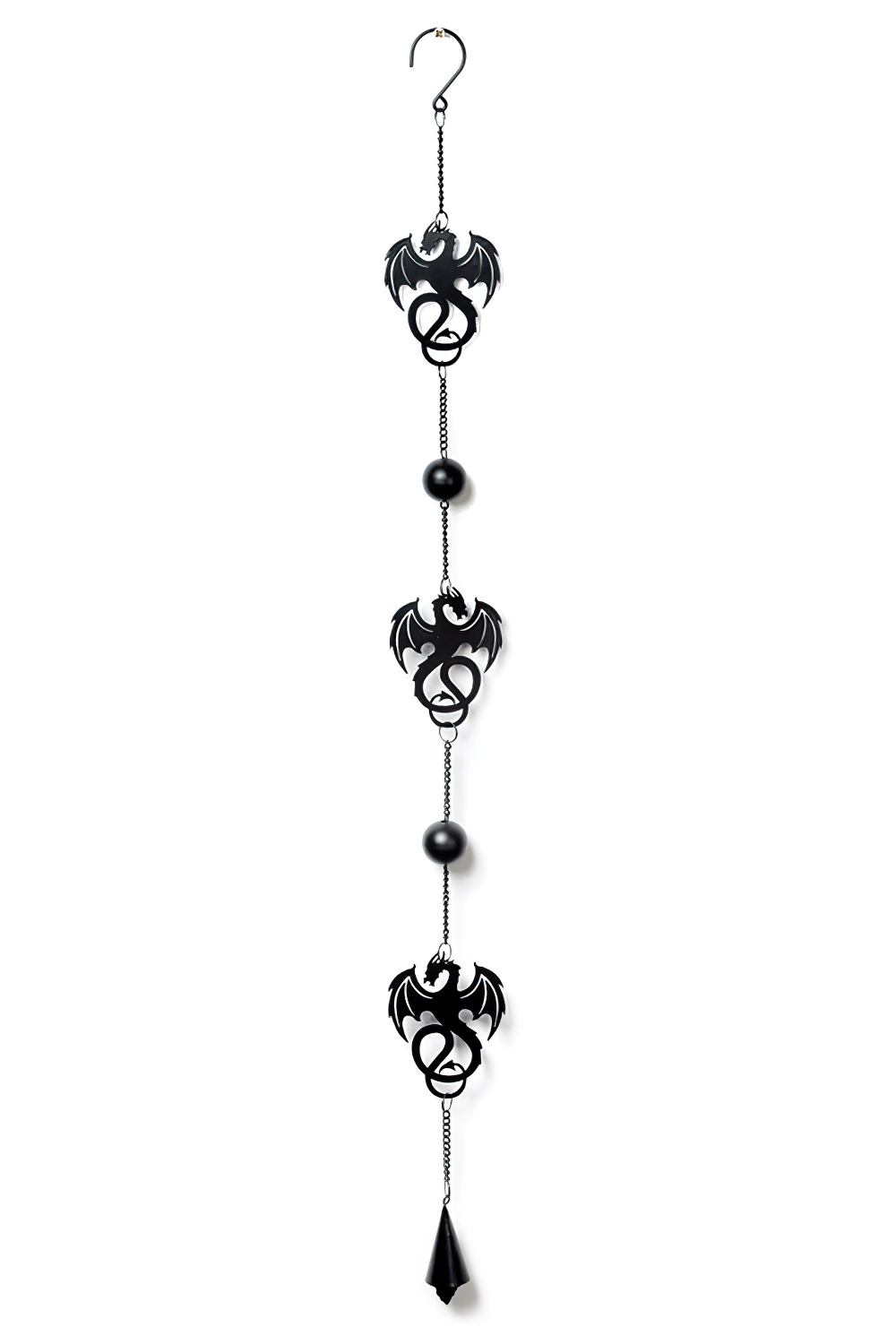 Gothic Wyvrex Dragon Hanging Chime Decoration