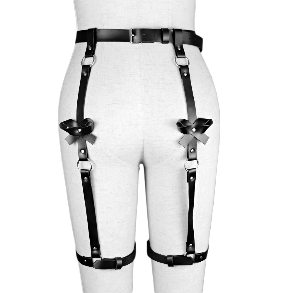 Gotic Sexy Body Harness / Women's Erotic Garters with Belt / Female Accessories
