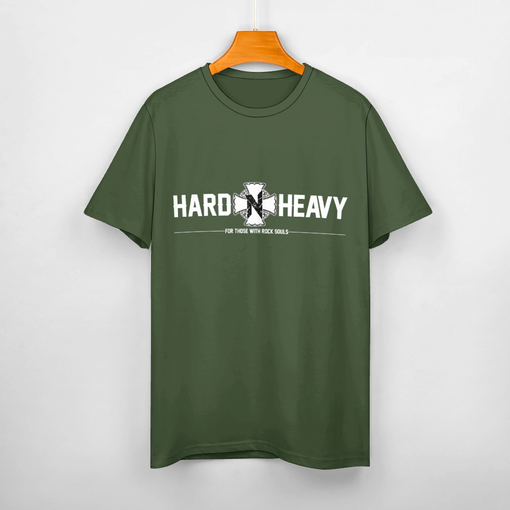HARD'N'HEAVY Jersey Short Sleeve Tee for Men / Alternative Fashion Outfits