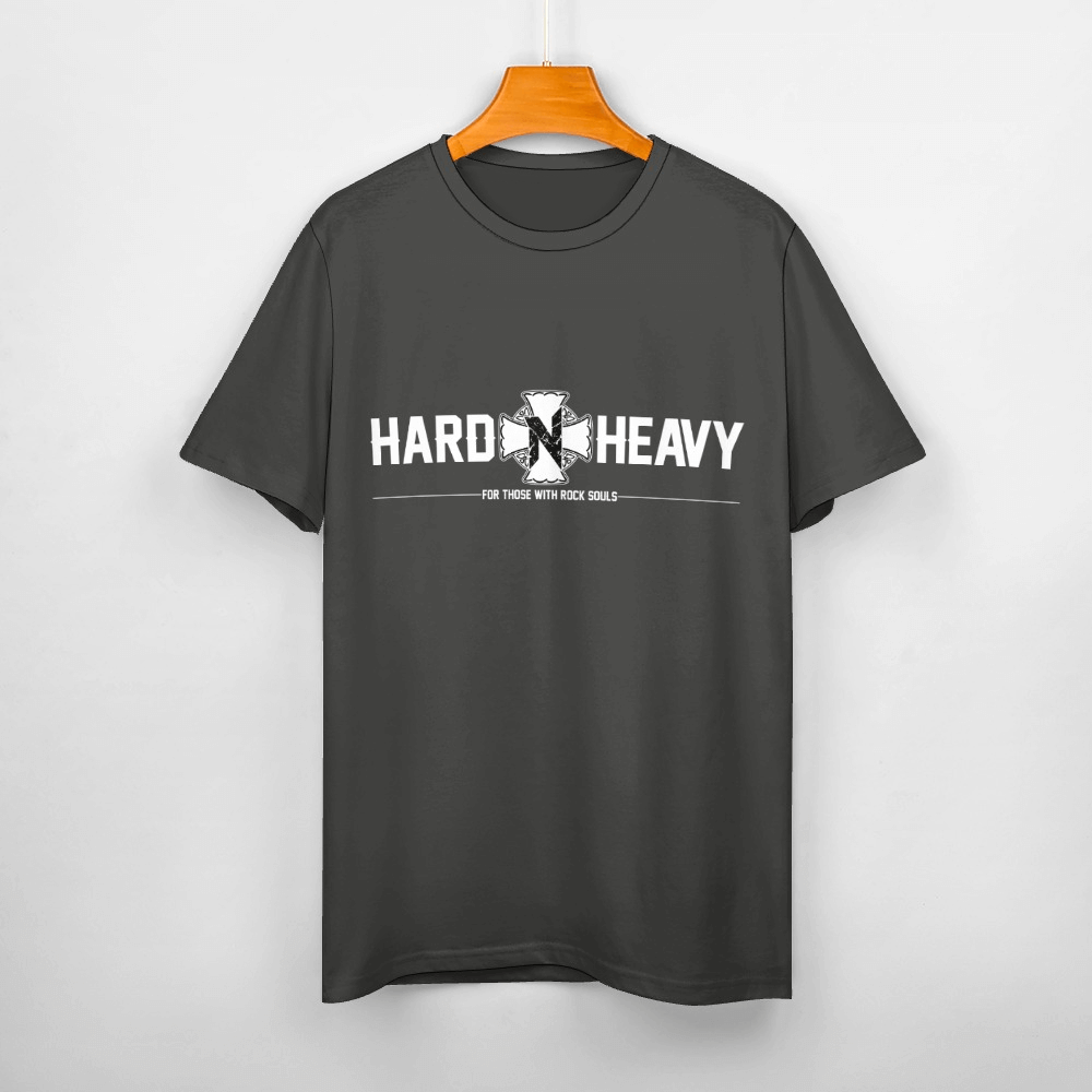 HARD'N'HEAVY Jersey Short Sleeve Tee for Men / Alternative Fashion Outfits