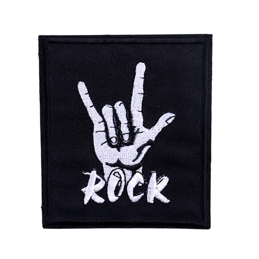 Heavy Metal Symbol Patch For Clothing / Rock Embroidery Badge / Rock Accessory