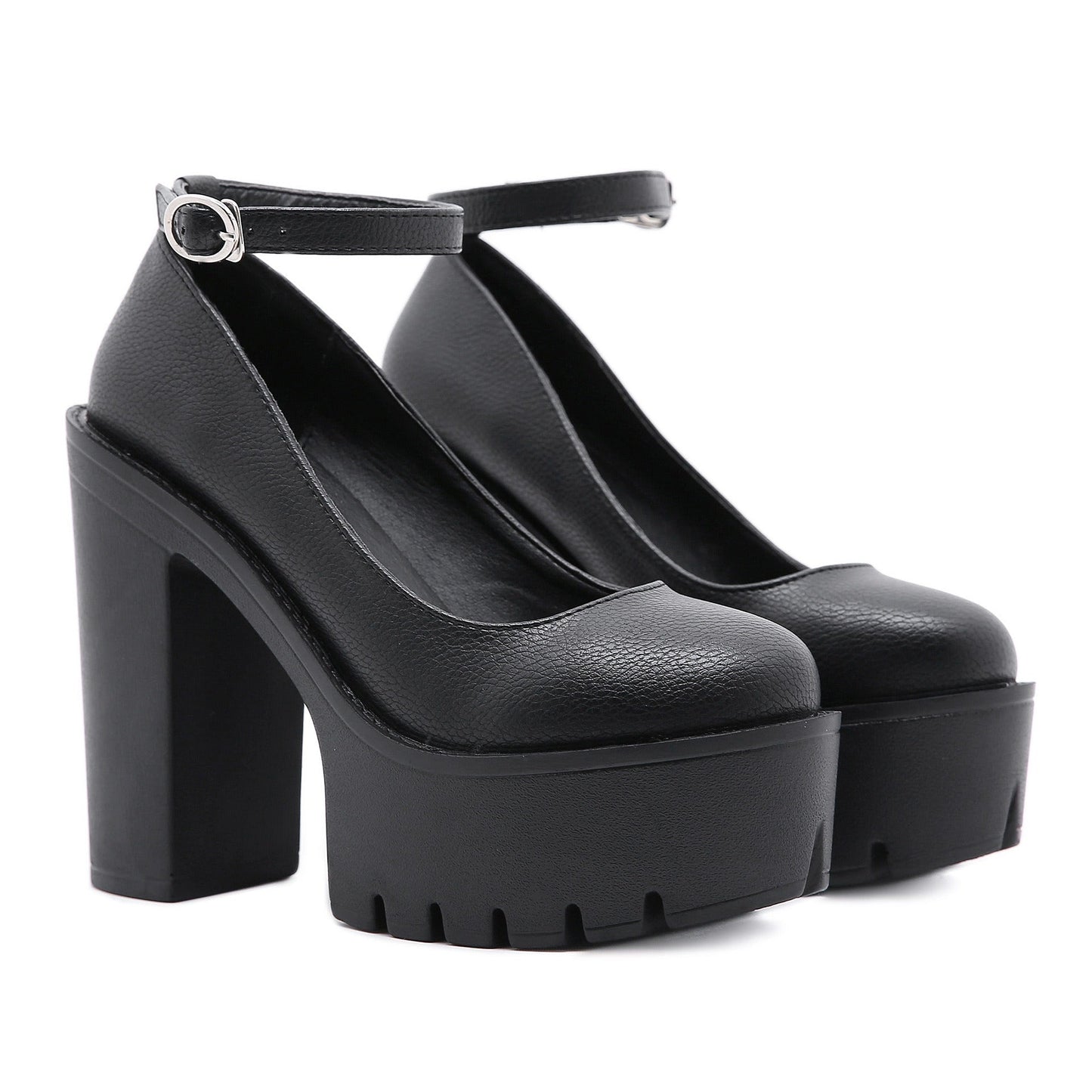 High-Heeled Shoes in Alternative Fashion / Thick Heels platform Pumps in Gothic Style