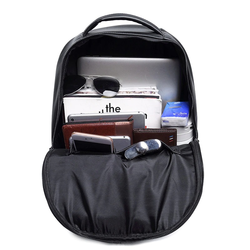 3D Leather Backpack / Unisex Knapsack Shoulder Bag / Gothic Waterproof Backpack