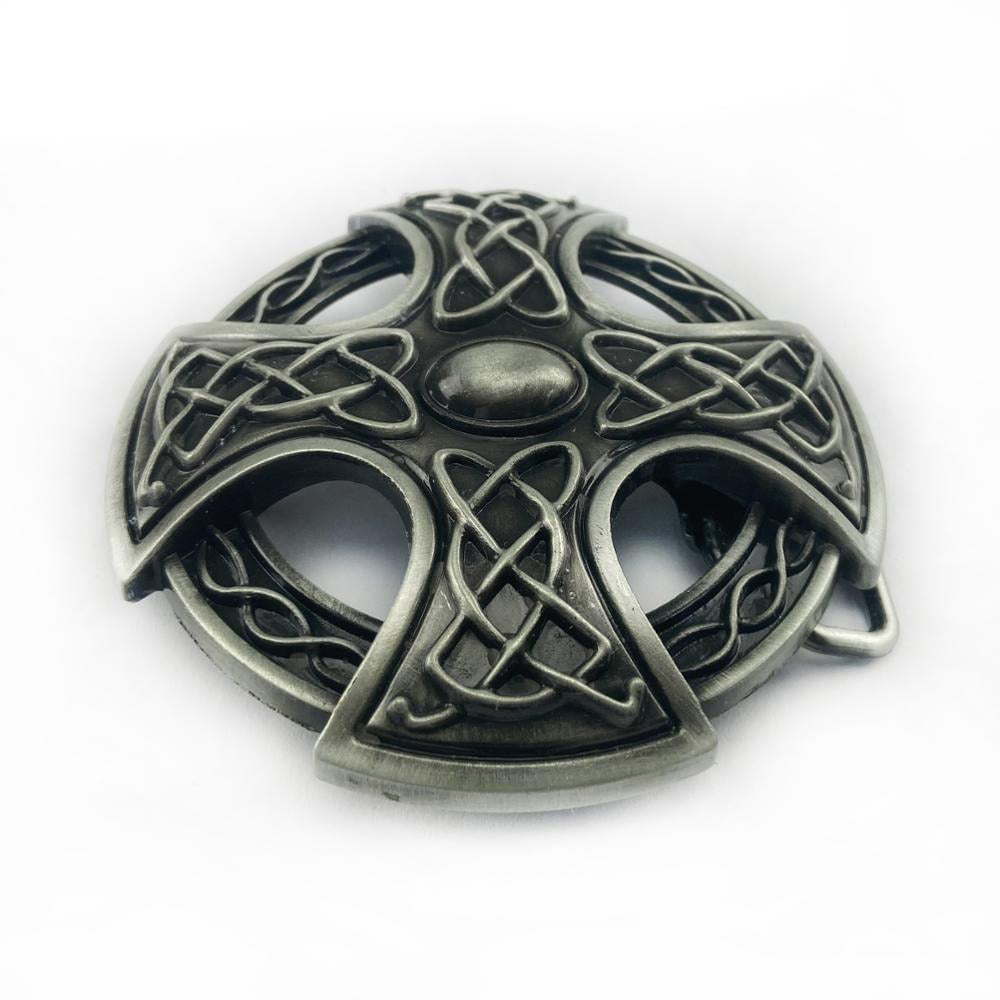 Celtic Cross Belt Buckle Knot / Unisex Alternative Fashion Accessories Buckle