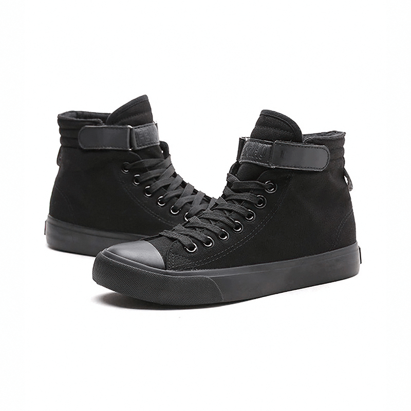 High Top Sneakers for Women / Women's Lace-Up Trainers in 2 Variants