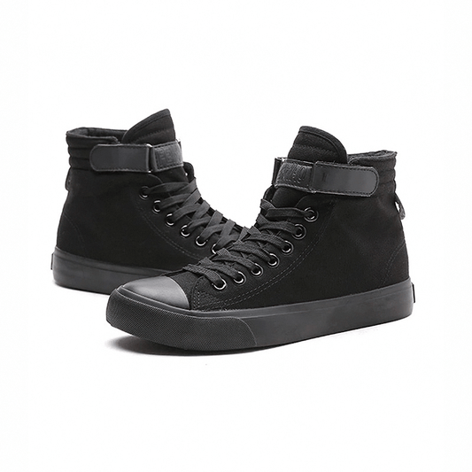 High Top Sneakers for Women / Women's Lace-Up Trainers in 2 Variants