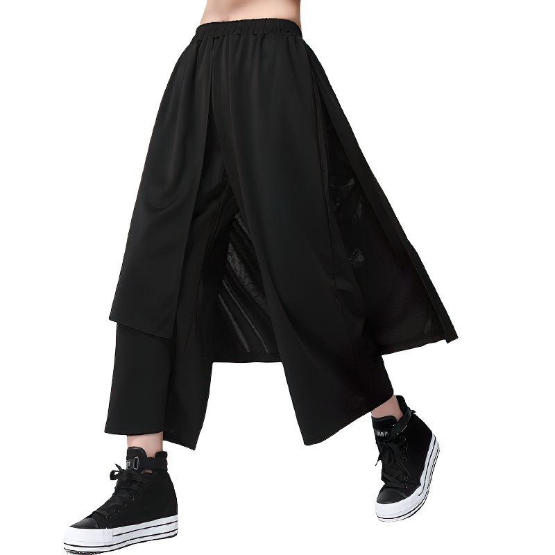 High Waist Fashion Women's Pants / Ankle-length Tide Elastic Female Trousers