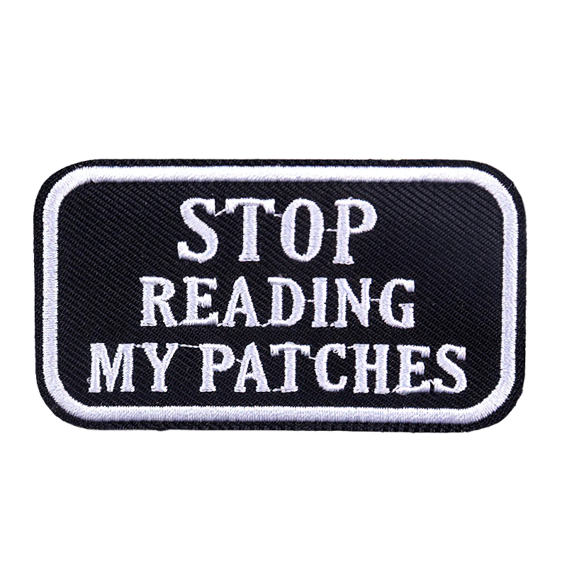 Iron-On Patches For Clothing Of Inscriptions / Stylish Rock Style Accessory