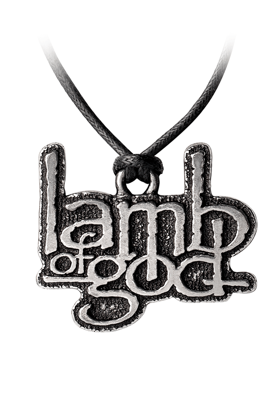 Lamb of God Pendant with Iconic Stacked Logo Design