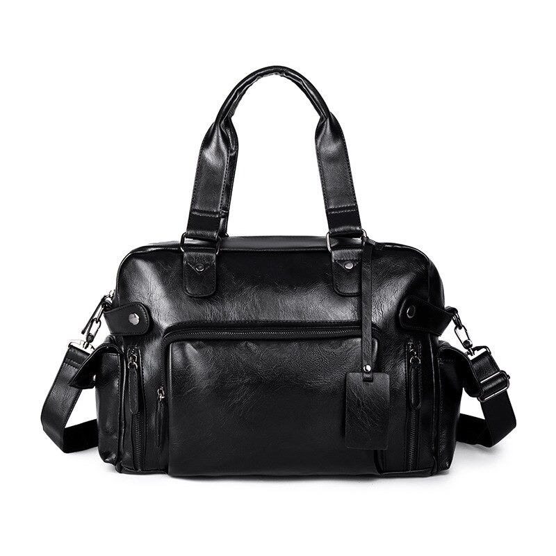 Leather Handbag / Men Messenger Bag Men's Travel Bags / Laptop Briefcase Bag