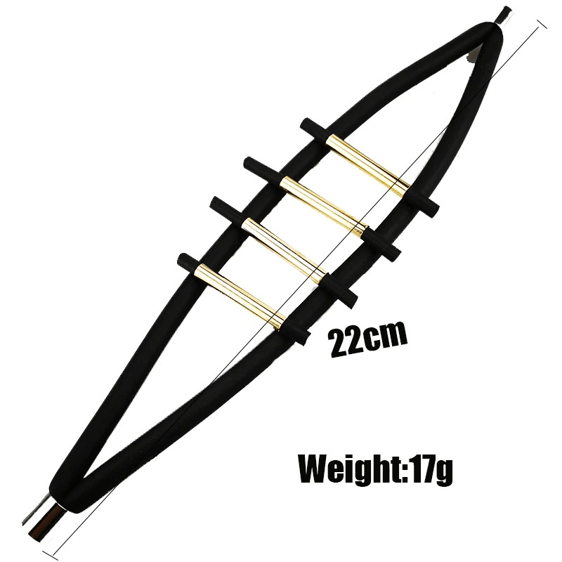 Luxury Black Color Charm Bracelets with Magnetic Clasp / Punk Style Rubber Wide Bracelets