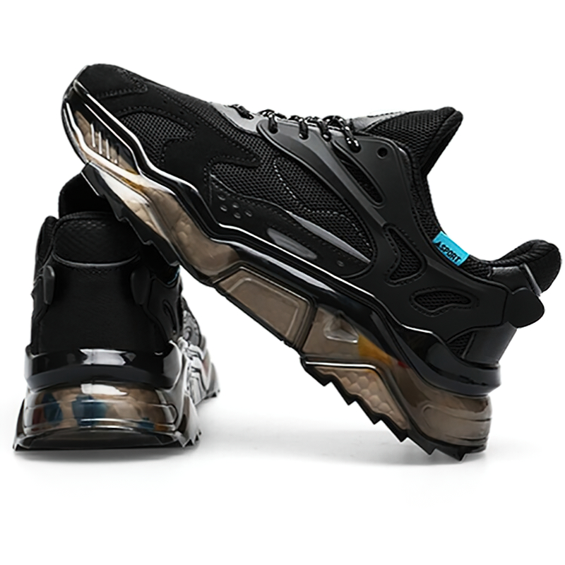 Luxury Mesh Breathable Running Sneakers / Casual Non-slip Wear-resistant Shoes