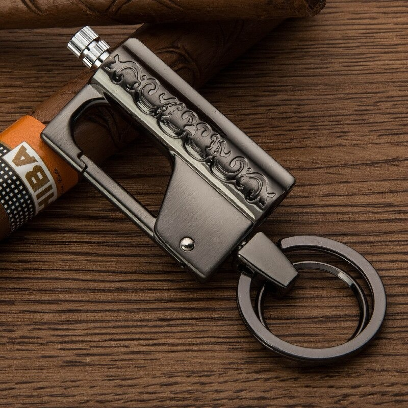 Luxury Multifunction Keychain Lighter / Waterproof Stainless steel Kerosene Lighters