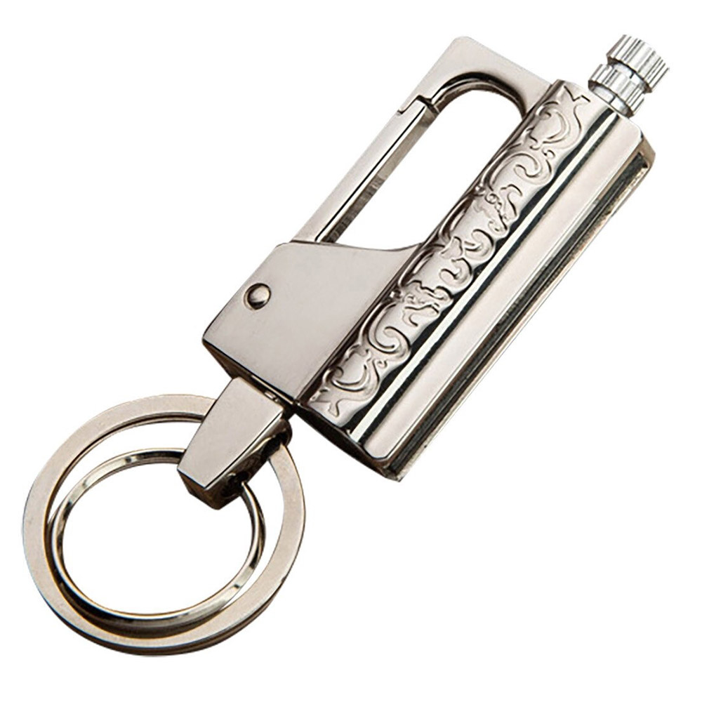 Luxury Multifunction Keychain Lighter / Waterproof Stainless steel Kerosene Lighters