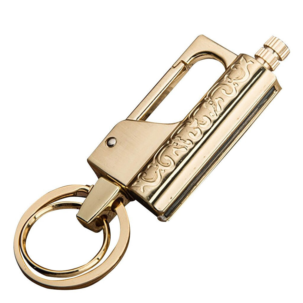 Luxury Multifunction Keychain Lighter / Waterproof Stainless steel Kerosene Lighters
