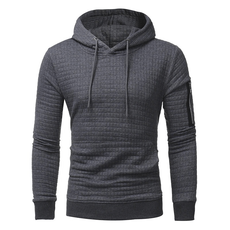 Men's Long Sleeve Hoodie / Hooded Sweatshirts in Four Color Options / Aesthetic Outfits for Men