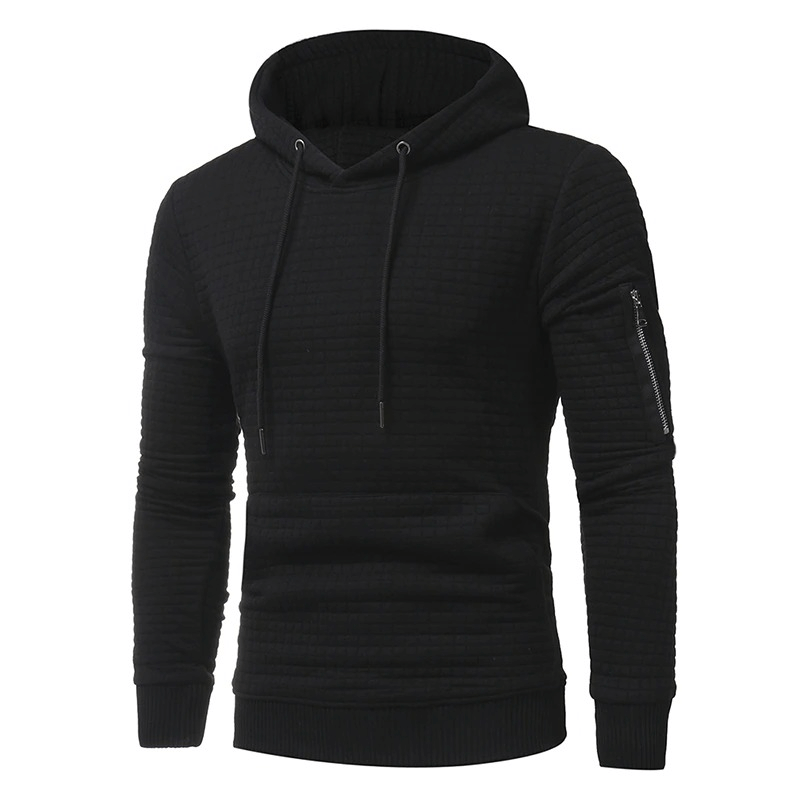 Men's Long Sleeve Hoodie / Hooded Sweatshirts in Four Color Options / Aesthetic Outfits for Men