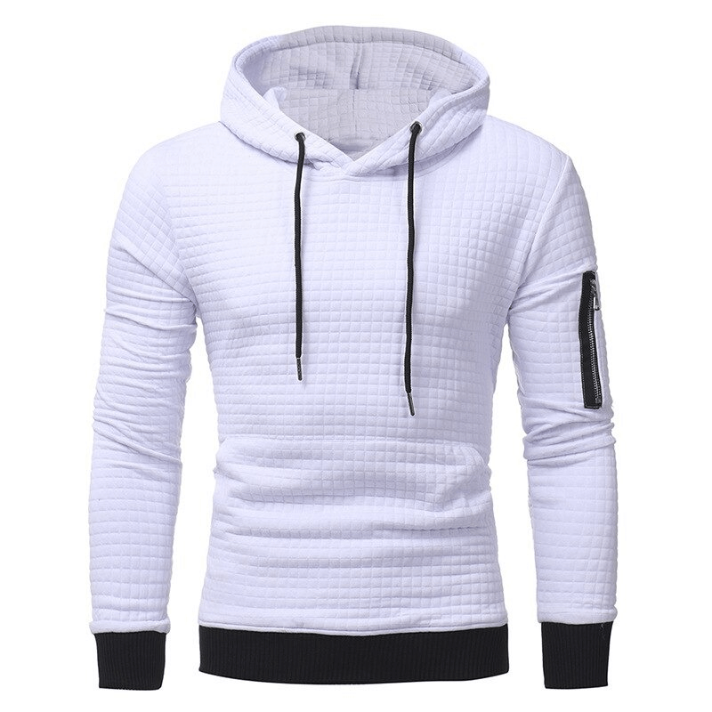 Men's Long Sleeve Hoodie / Hooded Sweatshirts in Four Color Options / Aesthetic Outfits for Men