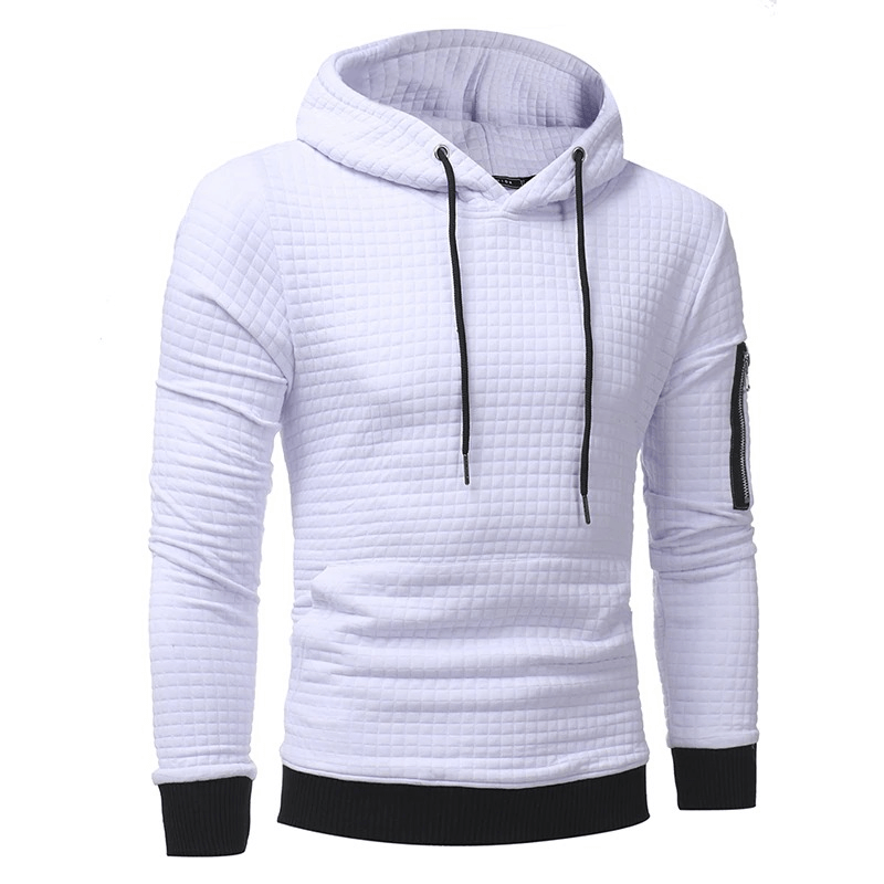 Men's Long Sleeve Hoodie / Hooded Sweatshirts in Four Color Options / Aesthetic Outfits for Men