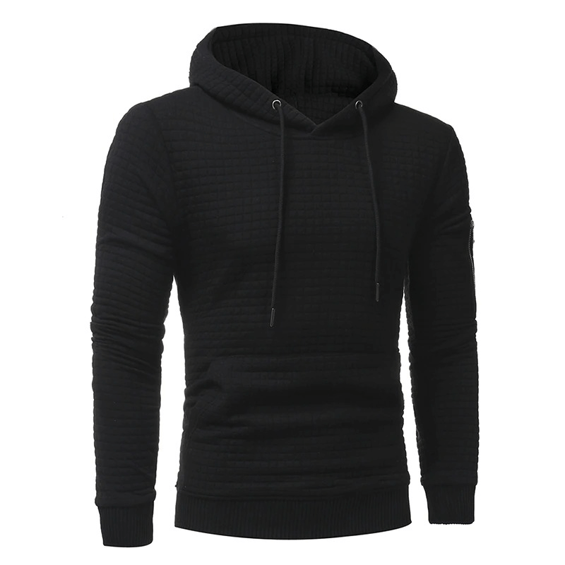 Men's Long Sleeve Hoodie / Hooded Sweatshirts in Four Color Options / Aesthetic Outfits for Men