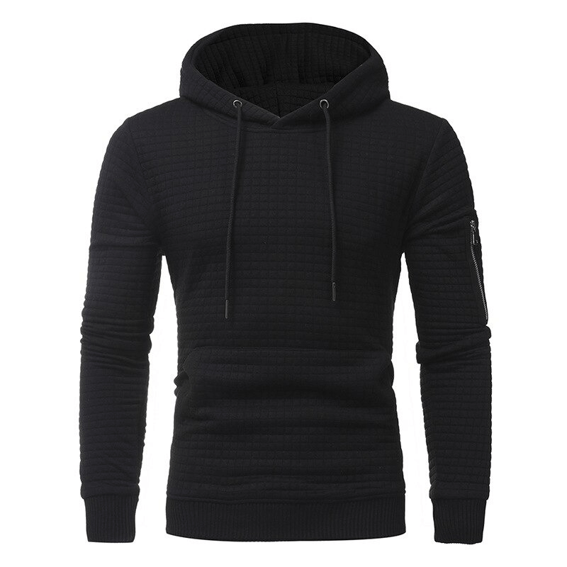 Men's Long Sleeve Hoodie / Hooded Sweatshirts in Four Color Options / Aesthetic Outfits for Men