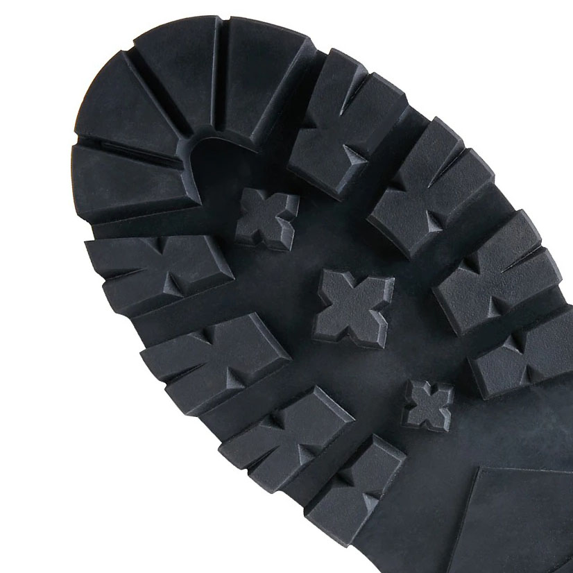 Men's Black Lace Up Boots / Leather Motorcycle Boots / Alternative Footwear