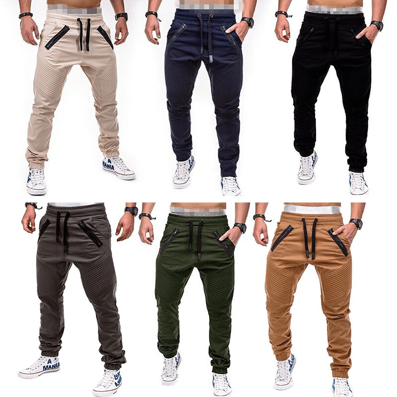 Men's Casual Joggers Pants / Cargo Sweatpants With Multi-pocket