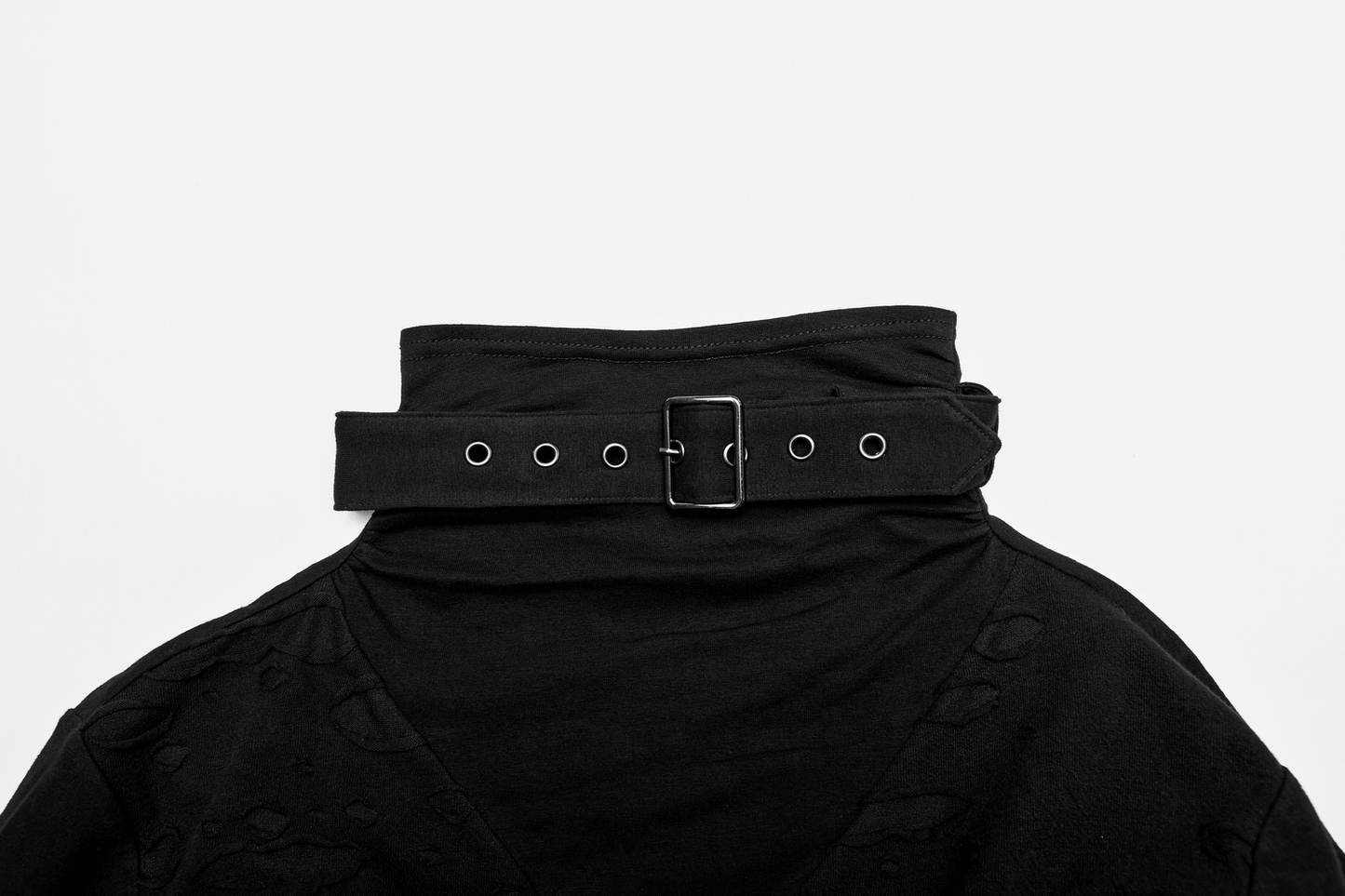 Men's Gothic Broken Hole Chain Top - Punk Streetwear