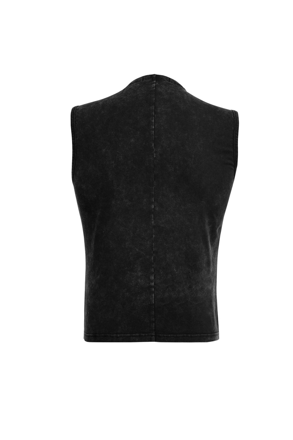 Men's Gothic Vest with Front Strap Detail And Buckles