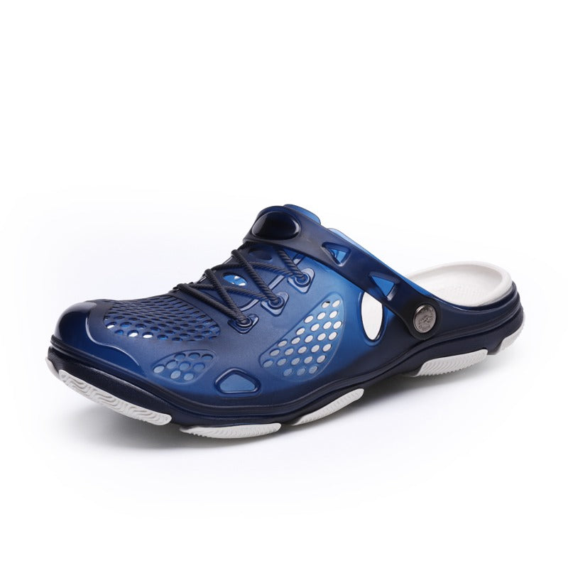 Men's Jelly Breathable Beach Slippers / Summer Outdoor Casual Sandals / Walking Shoes