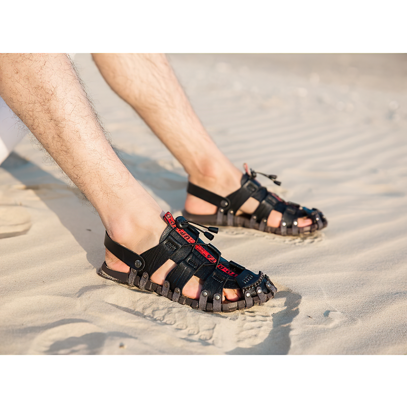 Men's Outdoor Summer Shoes / Soft Bottom Beach Sandals For Men / Casual Male Slippers