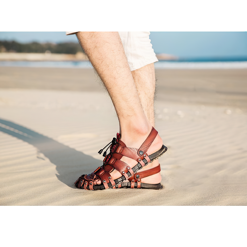 Men's Outdoor Summer Shoes / Soft Bottom Beach Sandals For Men / Casual Male Slippers