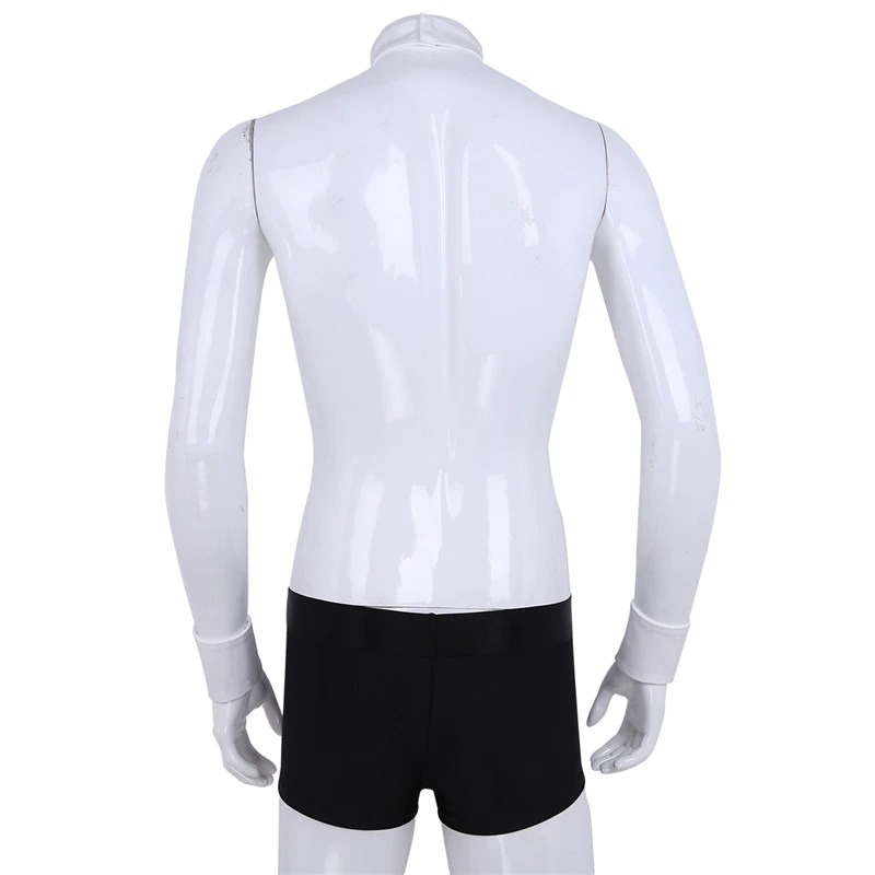 Men's Sexy Tuxedo Roleplay Costume Waiter / Boxer Underwear with Bow Tie