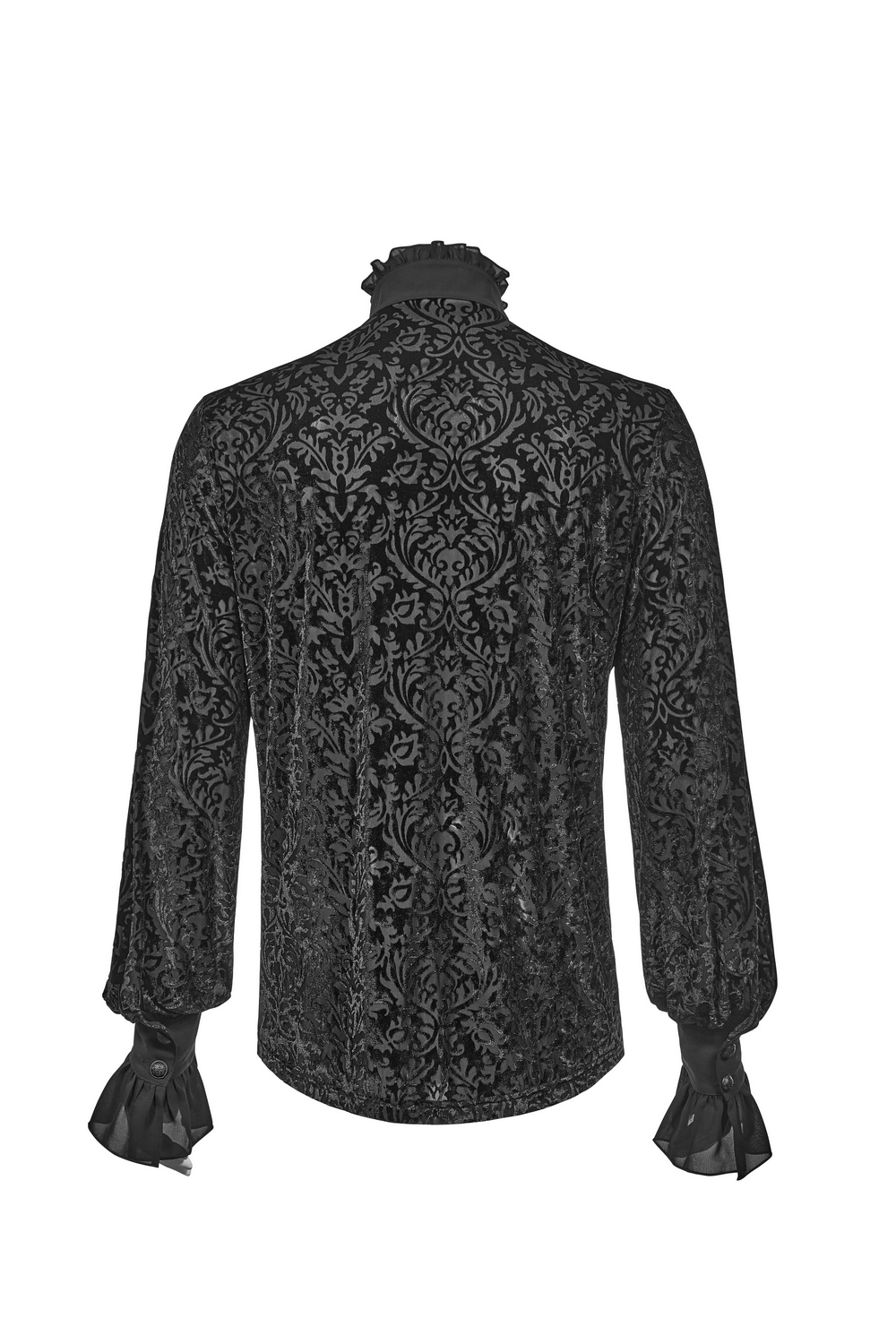Men's Stylish Victorian-Inspired Lace-Up Gothic Shirt