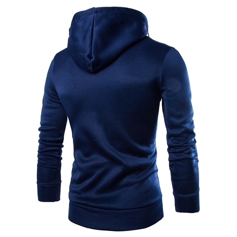 CLEARANCE of Men's Zipper Hoodies / Casual Solid Color Sweatshirts - US