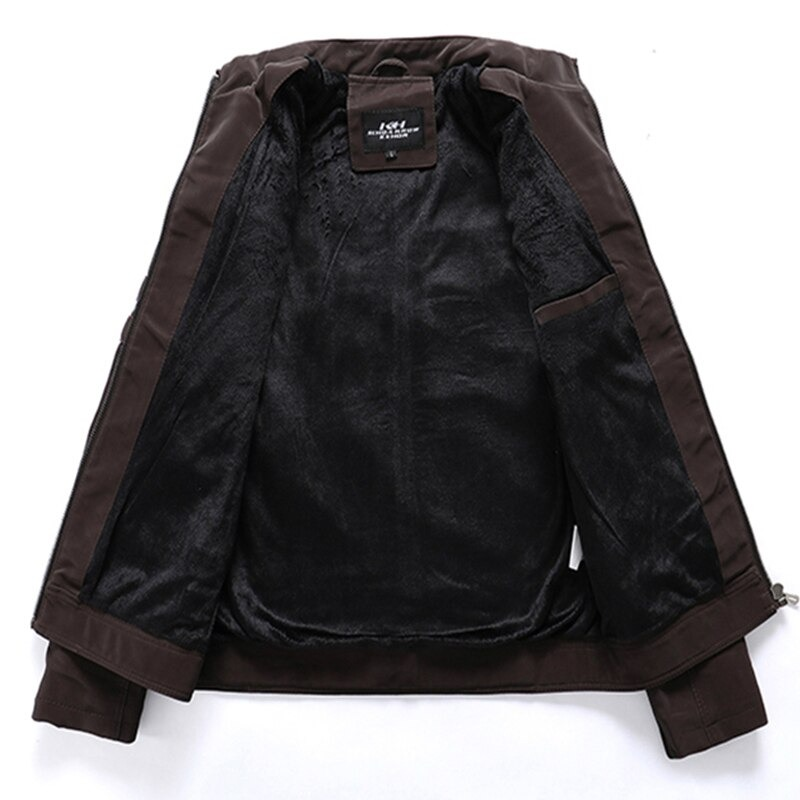 Men's Zipper Pu Leather Jackets / Trend Motorcycle Jacket / Alternative Clothing
