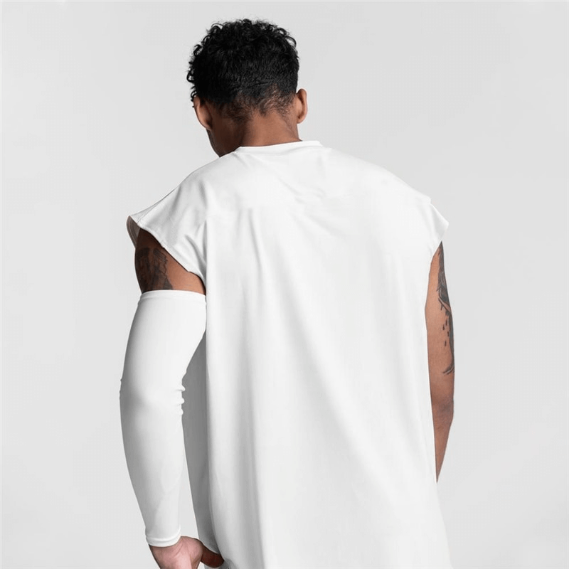 Mesh Tank Top for Men / Bodybuilding Sleeveless T-Shirts / Male Fitness Clothing