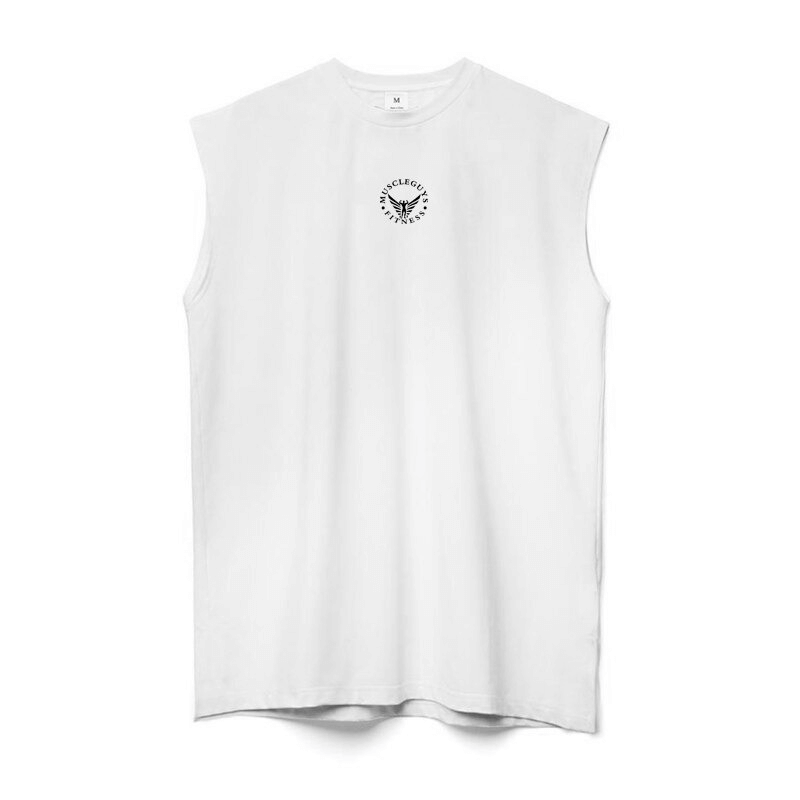Mesh Tank Top for Men / Bodybuilding Sleeveless T-Shirts / Male Fitness Clothing
